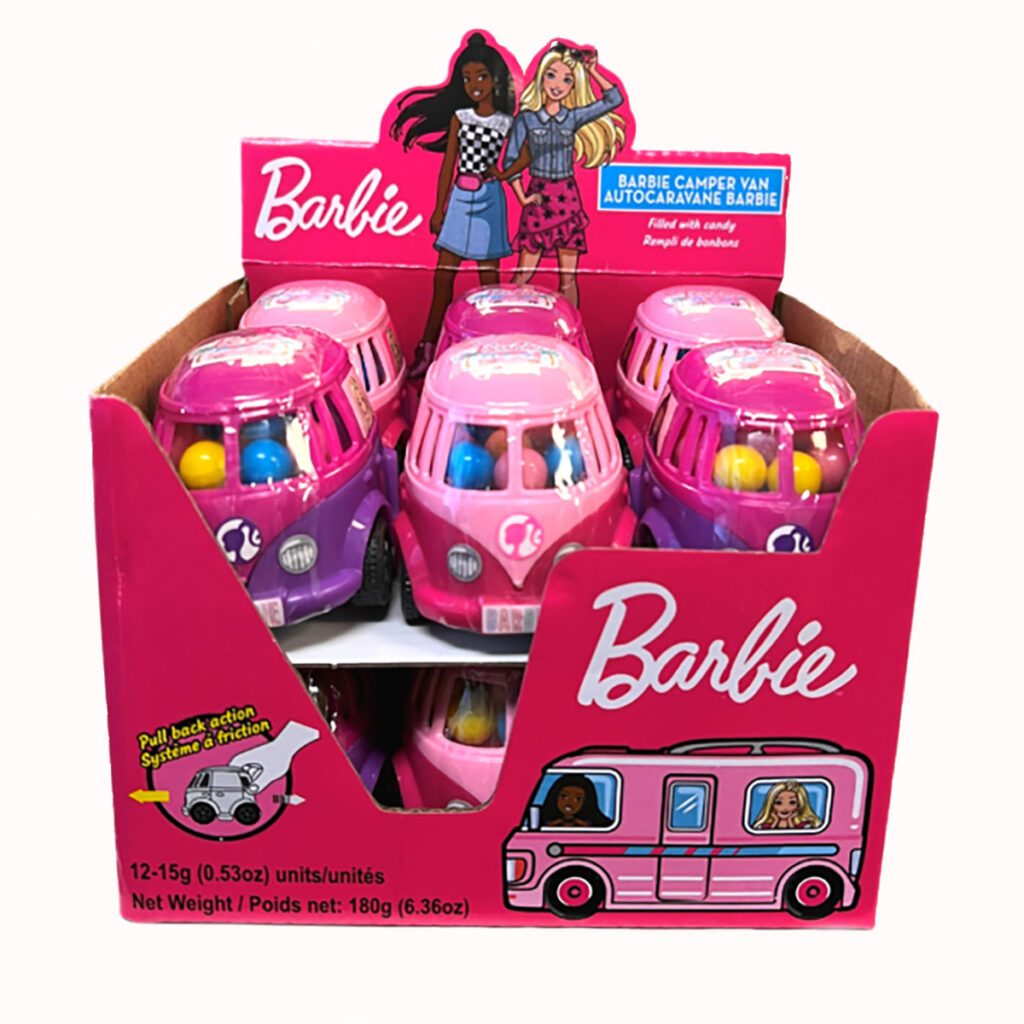 Barbie Camper Van Candy Tin - Candi Werx
